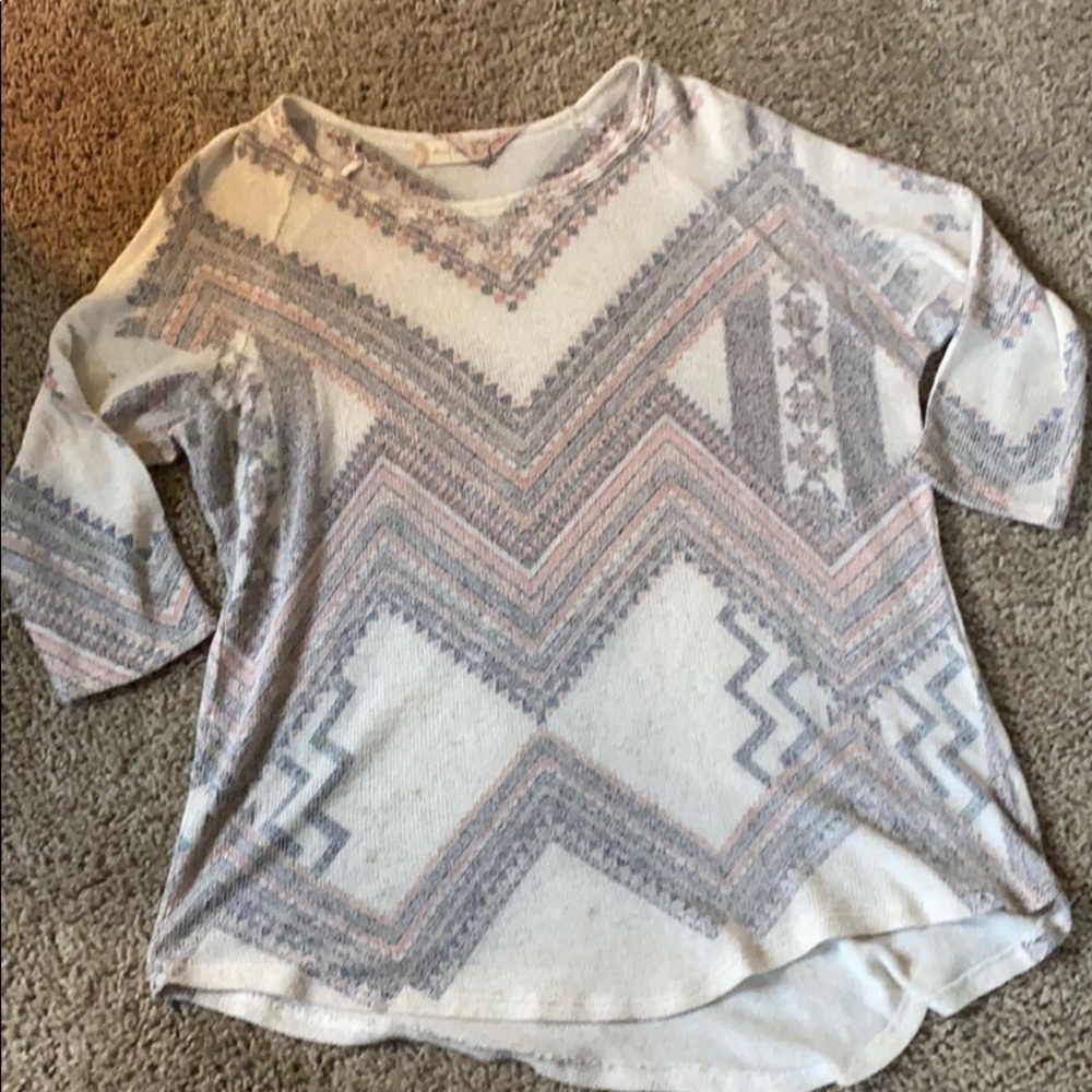 3/4 sleeve sweater